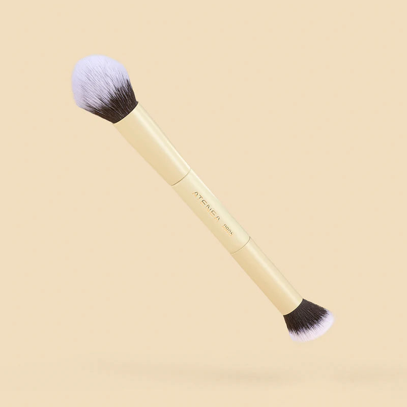 BROCHA DB05 DUO GLAM PARA POLVO Y CORRECTOR ATENEA –