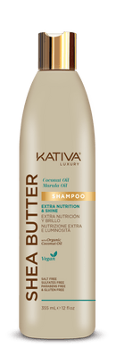 SHAMPOO SHEA BUTTER COCONUT MARULA X 355 ML - KATIVA