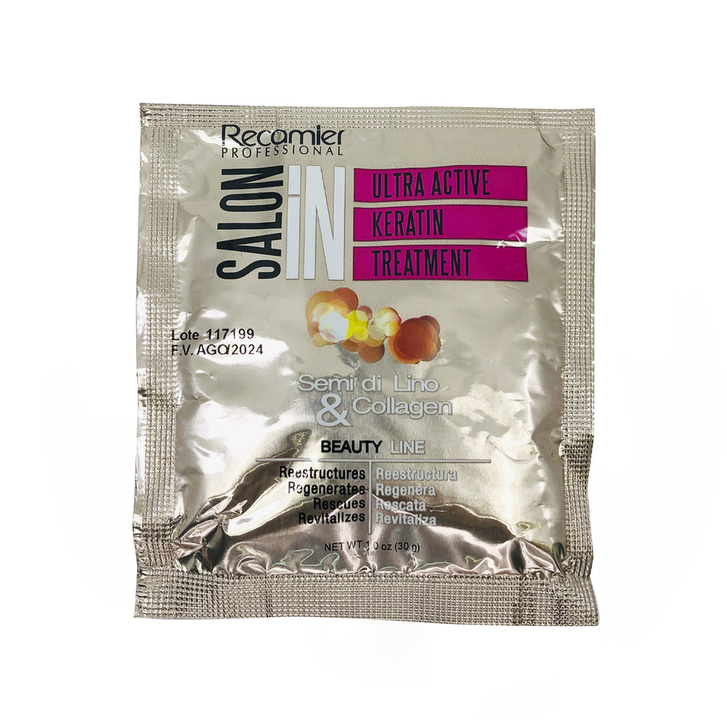 Ultra Active Keratin Treatment Recamier Alisado Keratina Paso A