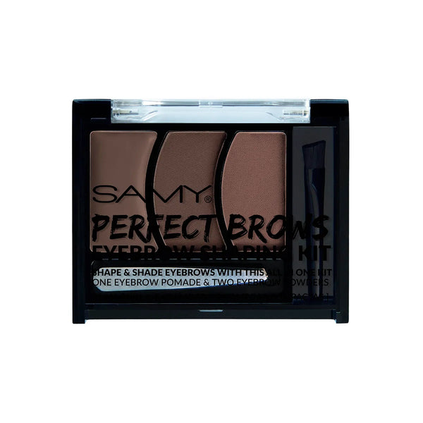 KIT CEJAS PERFECT BROWS 02 BRUNETTE - SAMY