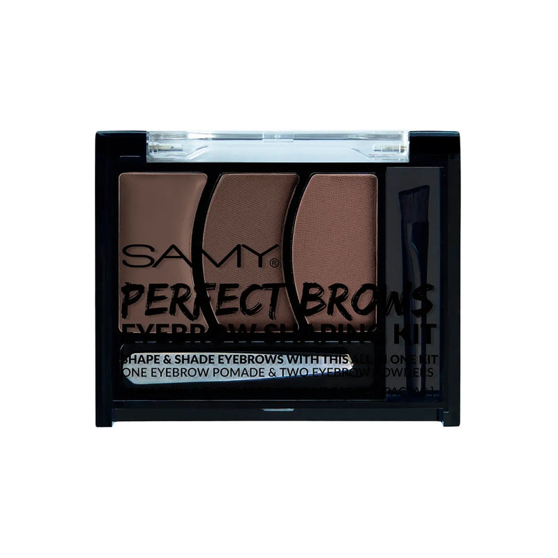 KIT CEJAS PERFECT BROWS 02 BRUNETTE - SAMY