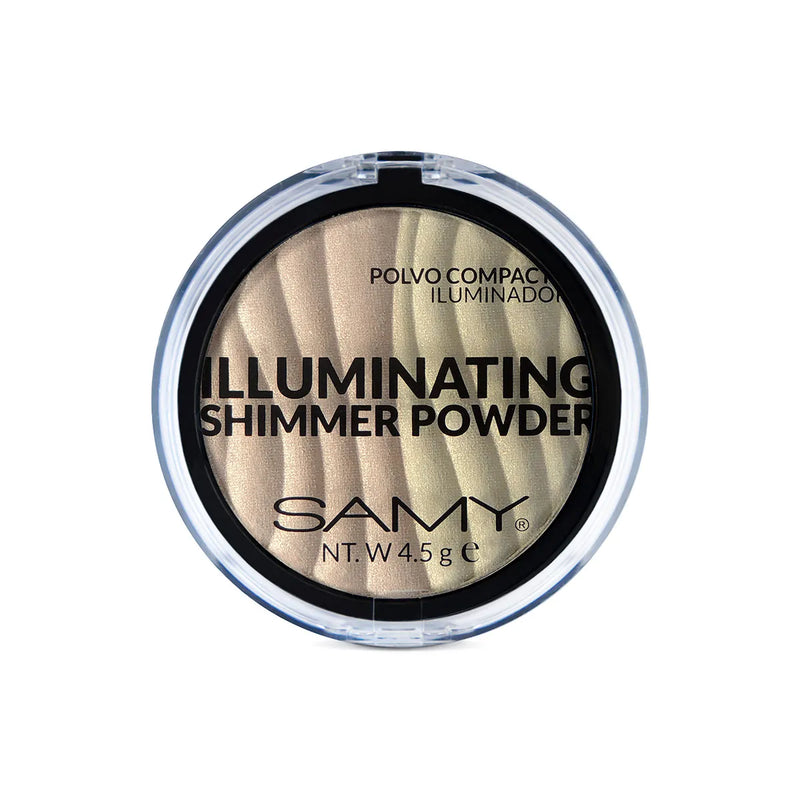 POLVO COMPACTO ILUMINADOR DIAMOND GLOW - SAMY