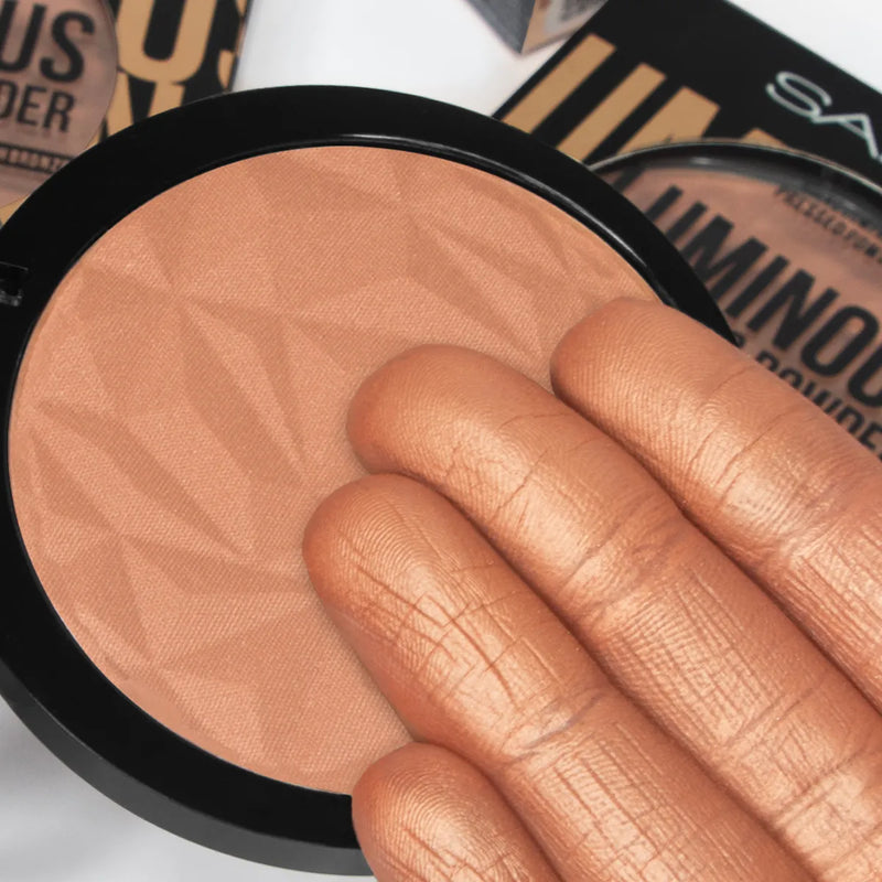 POLVO COMPACTO BRONCEADOR LUMINOSO GOLDEN TOUCH - SAMY