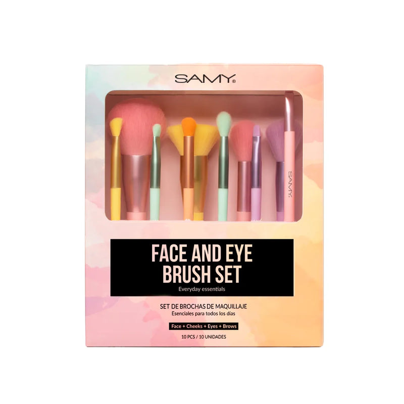 SET BROCHAS COLORES X10 - SAMY