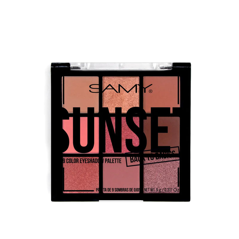 PALETA DE SOMBRAS SUNSET - SAMY