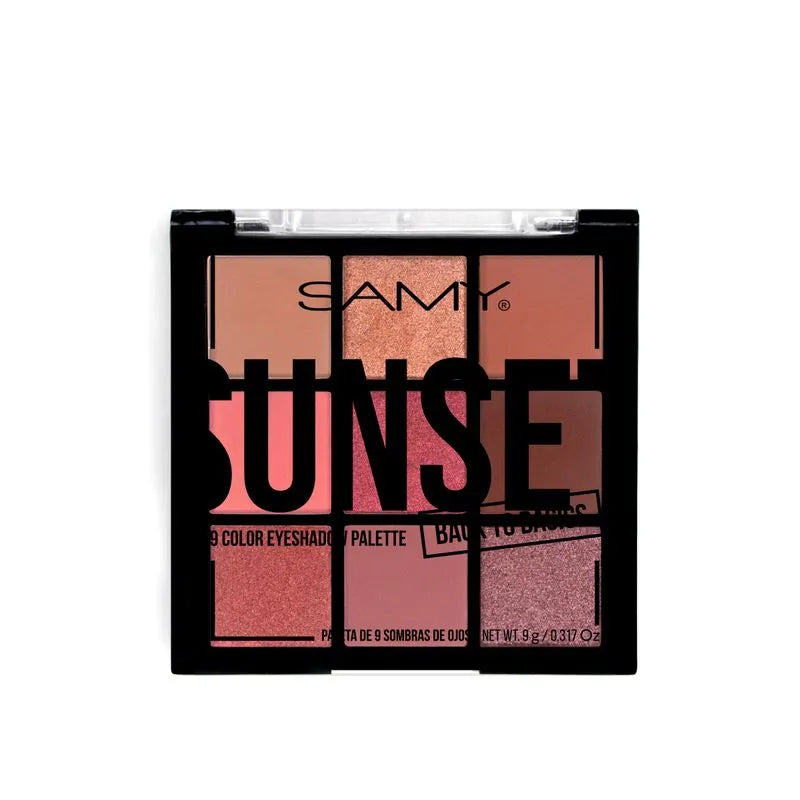 PALETA DE SOMBRAS SUNSET X9 - SAMY