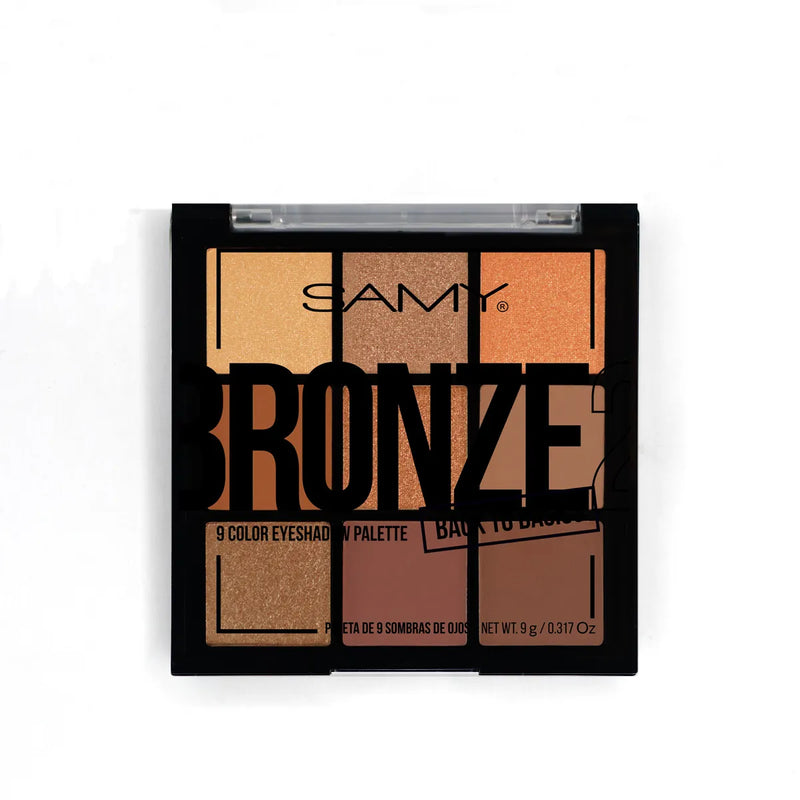 PALETA DE SOMBRAS BRONZE - SAMY
