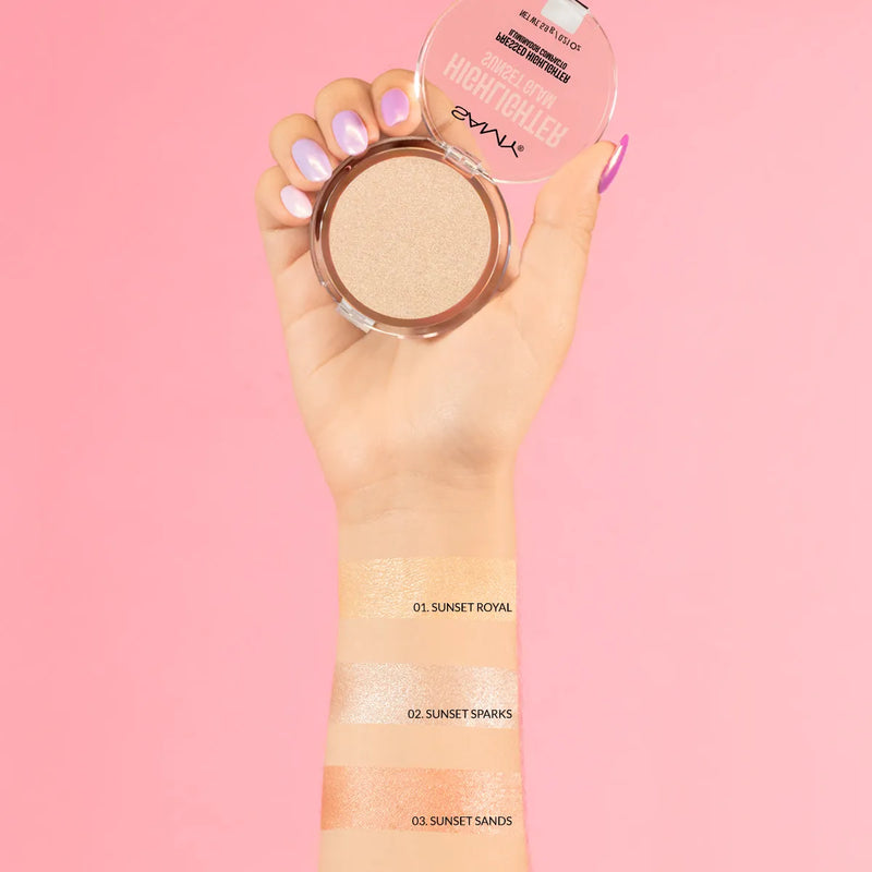 POLVO COMPACTO ILUMINADOR SUNSET ROYAL - SAMY