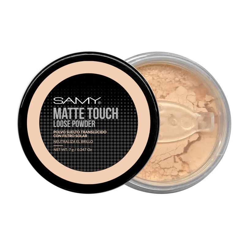 POLVO SUELTO TRASLUCIDO TOUCH MATTE 7G - SAMY
