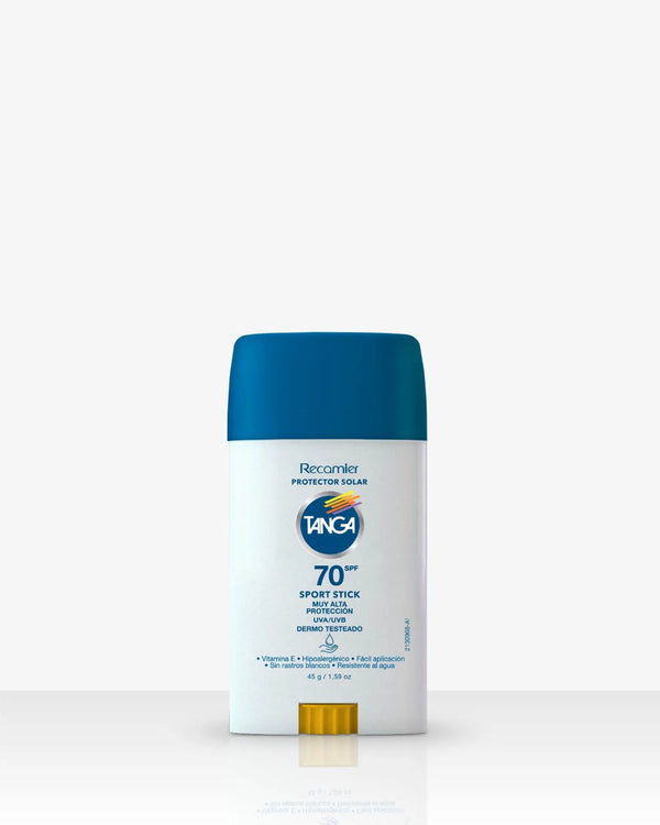 PROTECTOR SOLAR BARRA CORPORAL Y FACIAL SPF 70 - TANGA