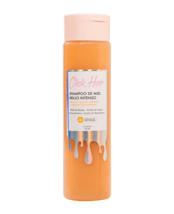 SHAMPOO DE MIEL BRILLO INTENSO X300ML - CLICK HAIR
