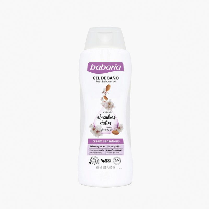 GEL DE BAÑO ALMENDRAS DULCES BABARIA X 750ML