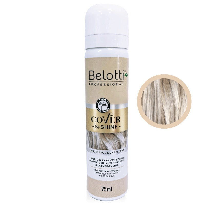 COVER & SHINE RUBIO CLARO 75ML - BELOTTI
