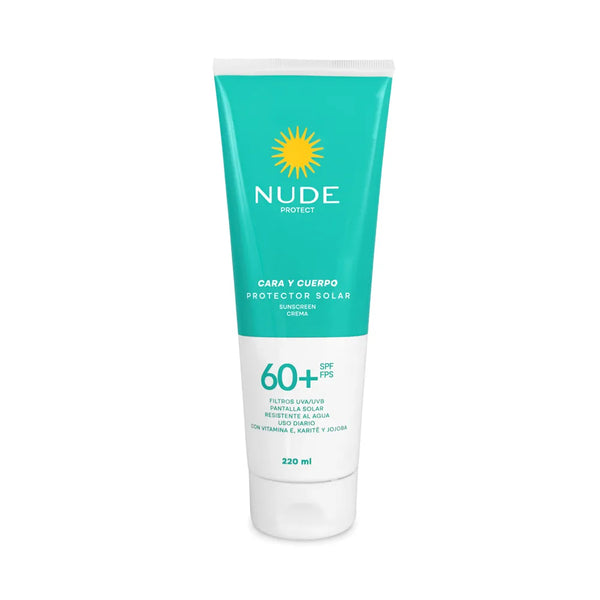 PROTECTOR SOLAR CARA Y CUERPO SPF 60 X220ML - NUDE