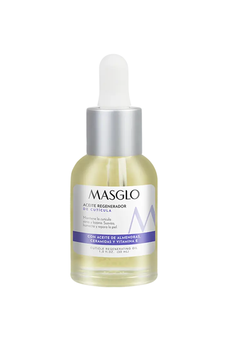 ACEITE REGENERADOR DE CUTÍCULA 30 ML - MASGLO