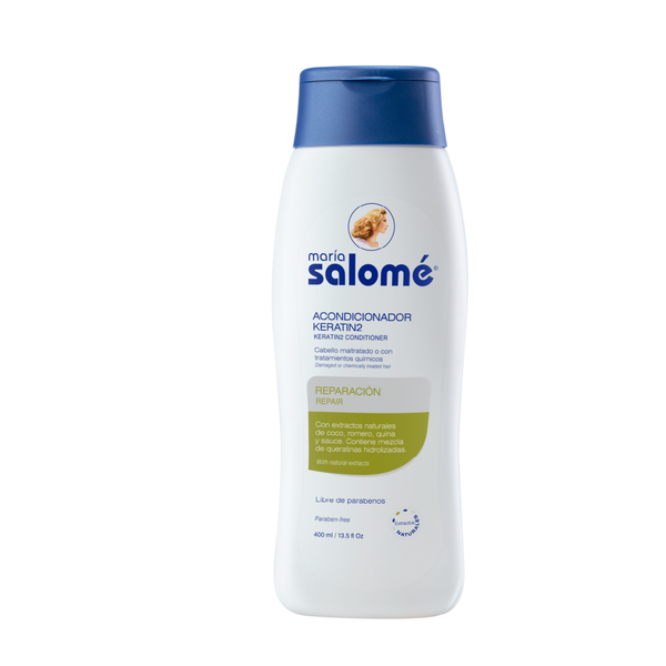 ACONDICIONADOR KERATIN2 SIN SAL X 400ML - MARIA SALOME