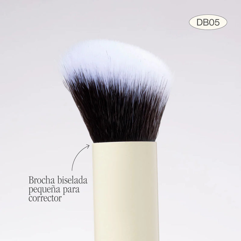BROCHA DB05 DUO GLAM PARA POLVO Y CORRECTOR - ATENEA