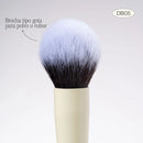 BROCHA DB05 DUO GLAM PARA POLVO Y CORRECTOR - ATENEA