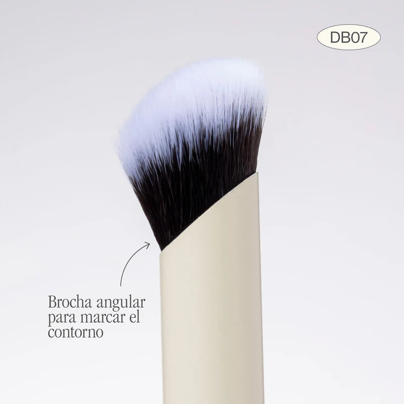 BROCHA DB07 DUO GLAM PARA CORRECTOR Y CONTORNO - ATENEA