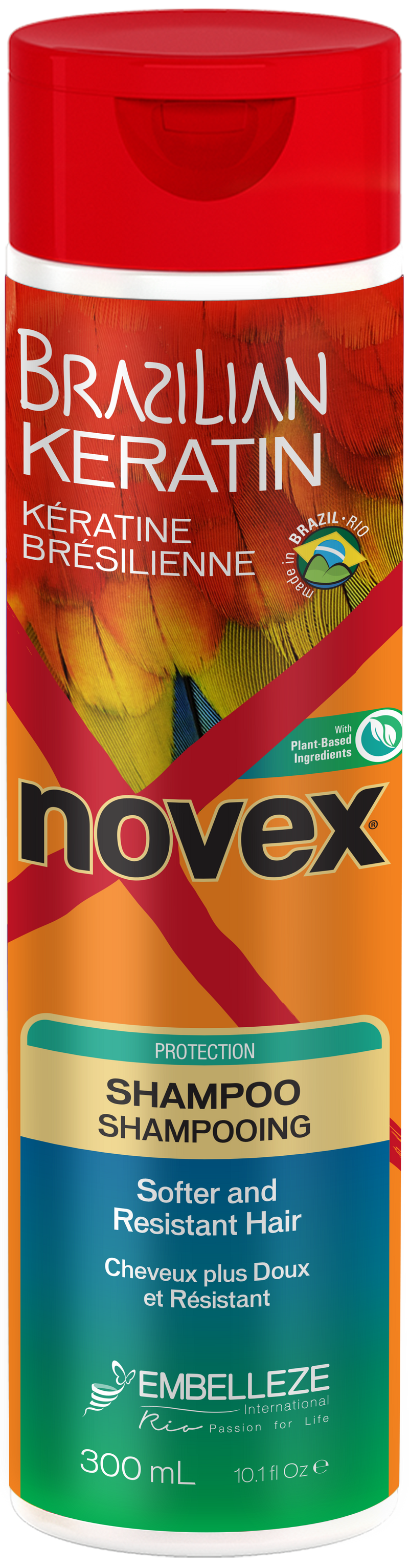 SHAMPOO PRE-TRATAMIENTO QUERATINA BRASILEIRA 300ML - NOVEX