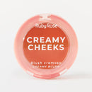 RUBOR COMPACTO CREAMY CHEEKS SAND BROWN - RUBY ROSE