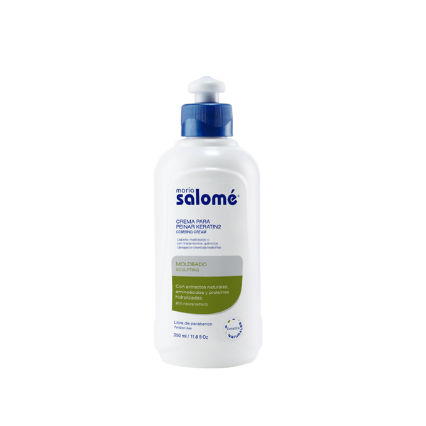 CREMA PARA PEINAR KERATIN2 SIN SAL X 400ML - MARIA SALOME