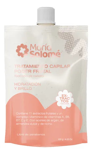 TRATAMIENTO CAPILAR PODER FRUTAL X120ML - MARIA SALOME
