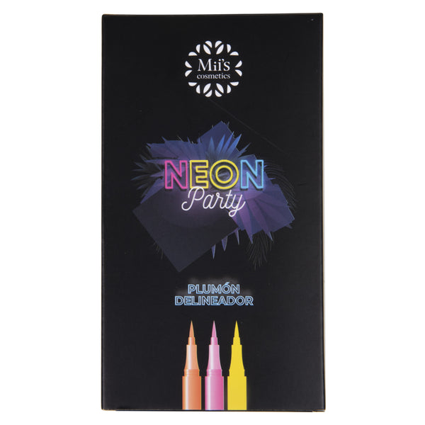 DELINEADOR PLUMON NEON PARTY - MIIS COSMETICS