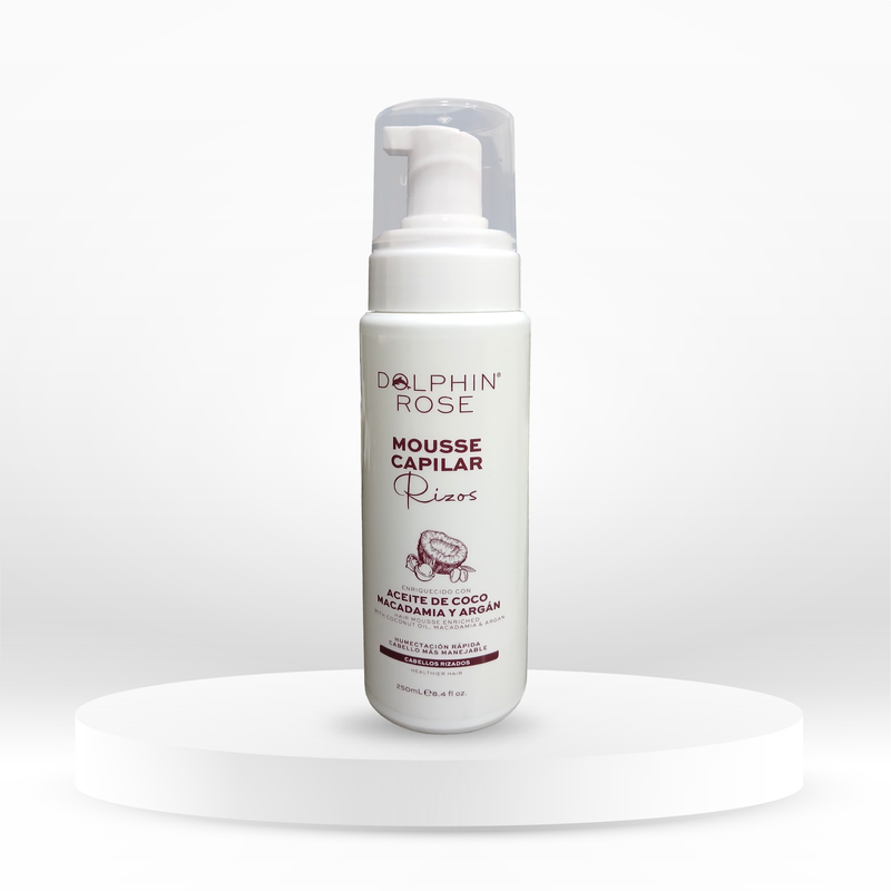 MOUSSE CAPILAR  RIZOS 250ML - DOLPHIN ROSE