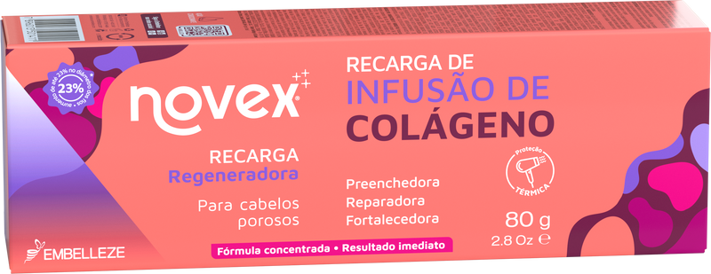 RECARGA INFUSION COLAGENO 80 G - NOVEX