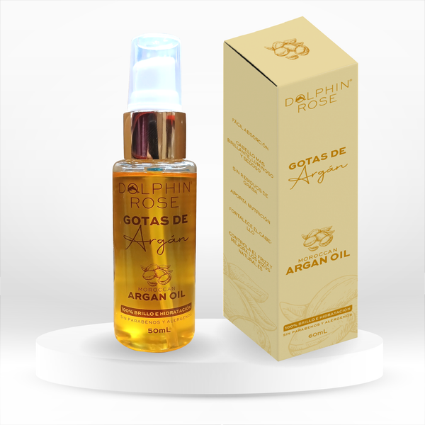 GOTAS ACEITE DE ARGÁN X50ML - DOLPHIN ROSE