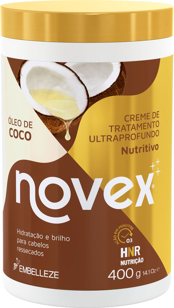 TRATAMIENTO OLEO DE COCO 400G - NOVEX