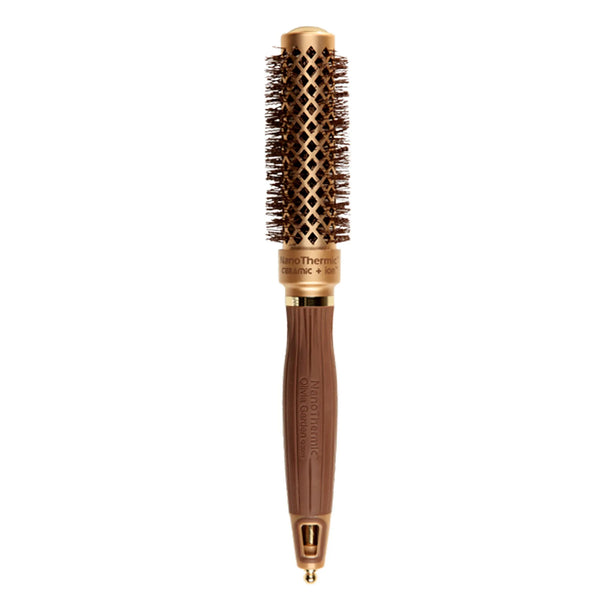 CEPILLO TERMICO NT24 ANTIBACTERIAL GOLD 1" - OLIVIA GARDEN