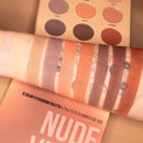 PALETA SOMBRAS X 9 NUDE VIBES - SAMY