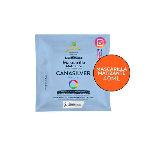 MASCARILLA MATIZANTE CANAS SILVER X 40 - NAISSANT