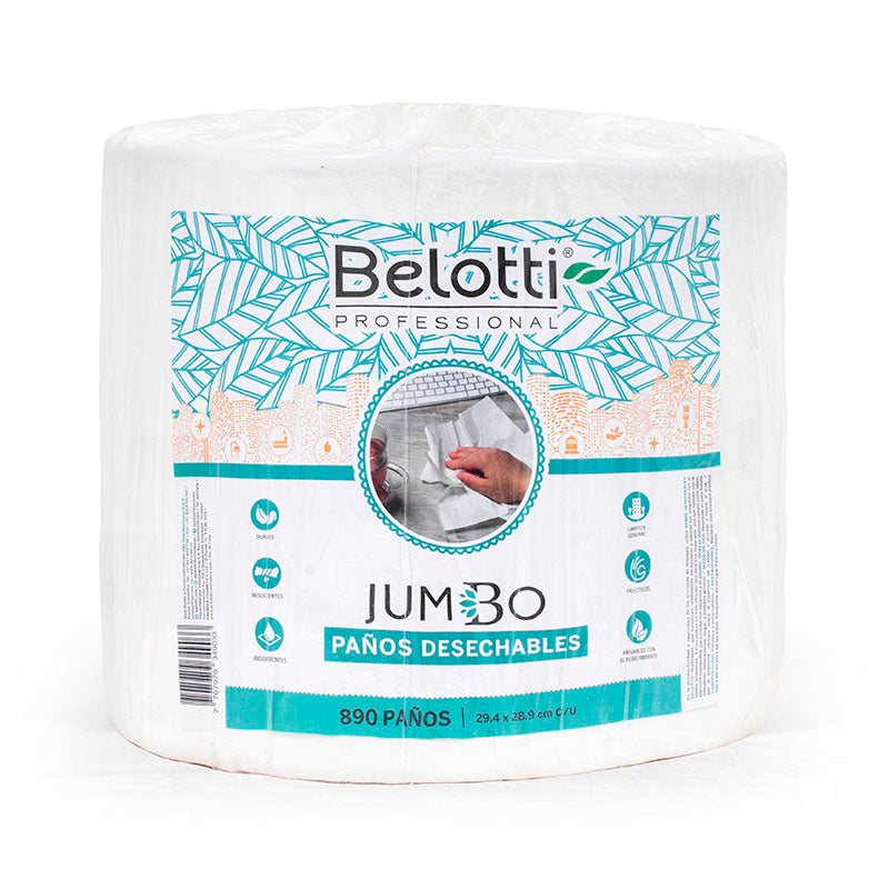 TOALLA DESECHABLE JUMBO ROLLO  - BELOTTI