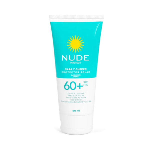 PROTECTOR SOLAR CARA Y CUERPO SPF 60 X90ML - NUDE