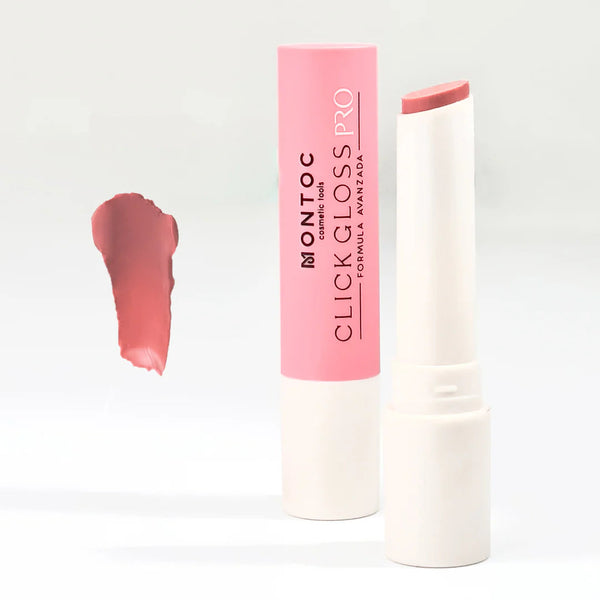 BRILLO LABIAL CLICK GLOSS PRO ROSE - MONTOC