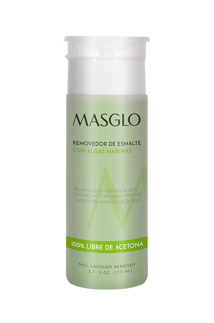 REMOVEDOR DE ESMALTE ALGAS MARINAS X110 ML - MASGLO