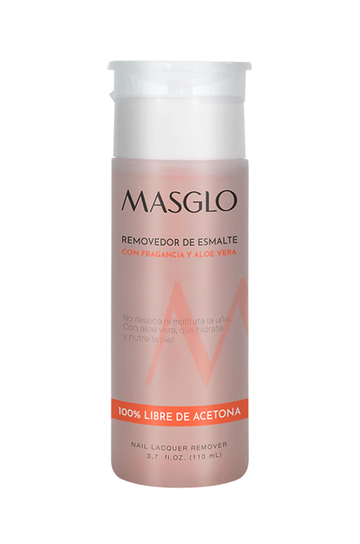 REMOVEDOR DE ESMALTE ALOE VERA X110 ML - MASGLO