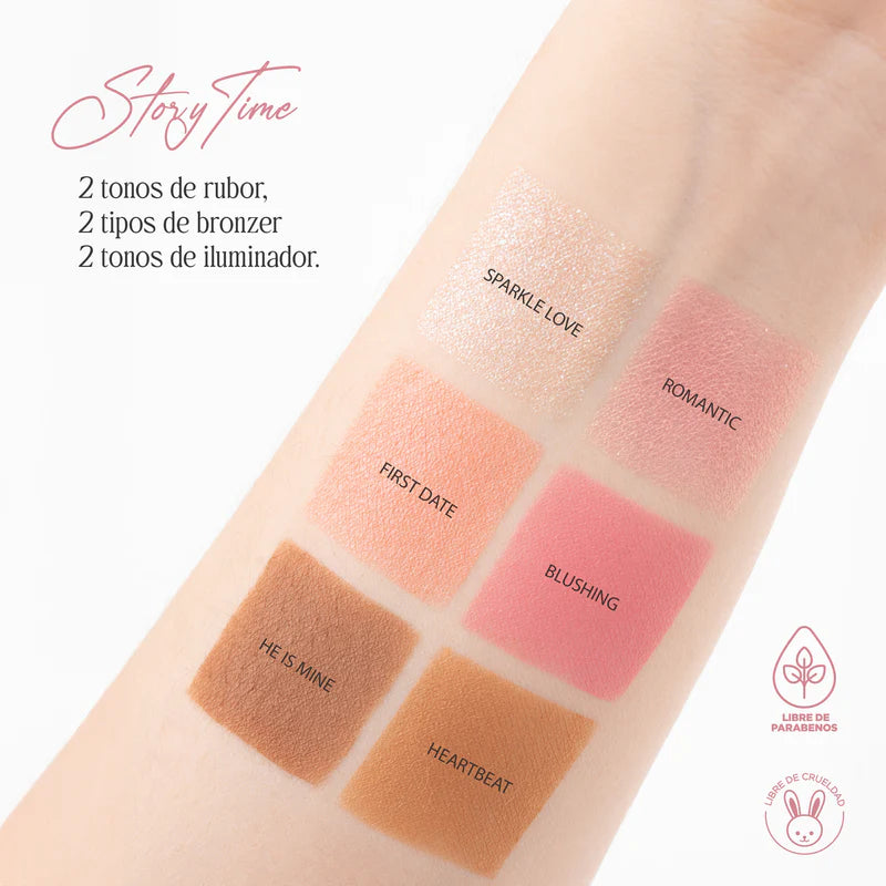 PALETA DE SOMBRAS STORYTIME - ATENEA