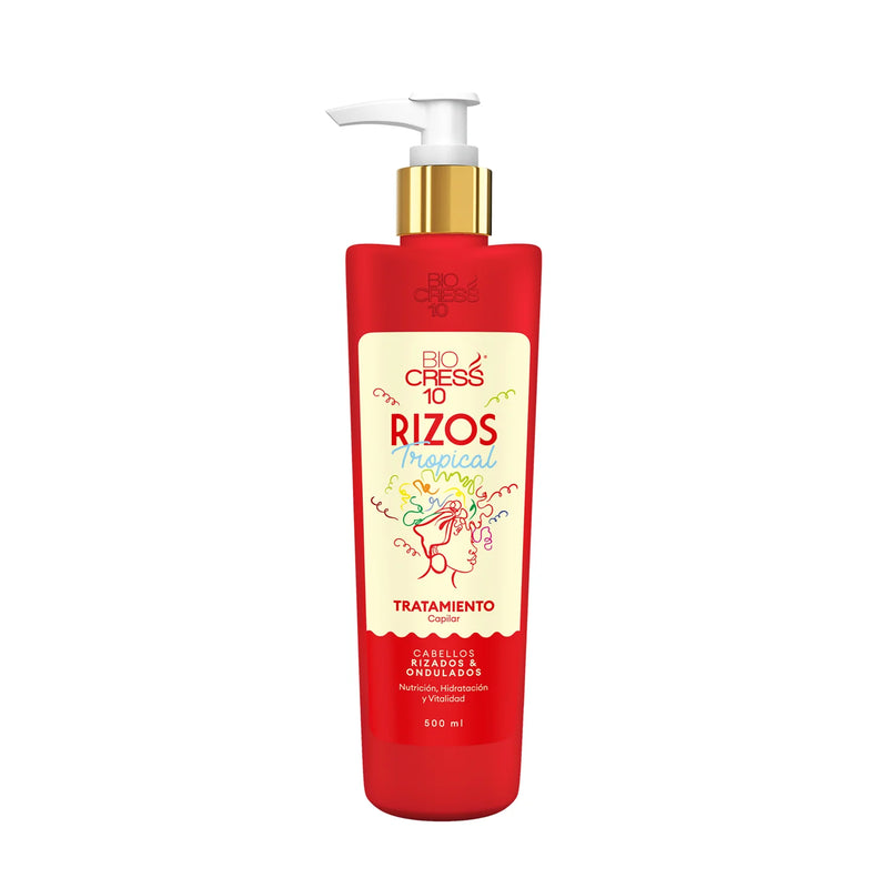 TRATAMIENTO RIZOS TROPICAL X 500 ML  - BIOCRESS