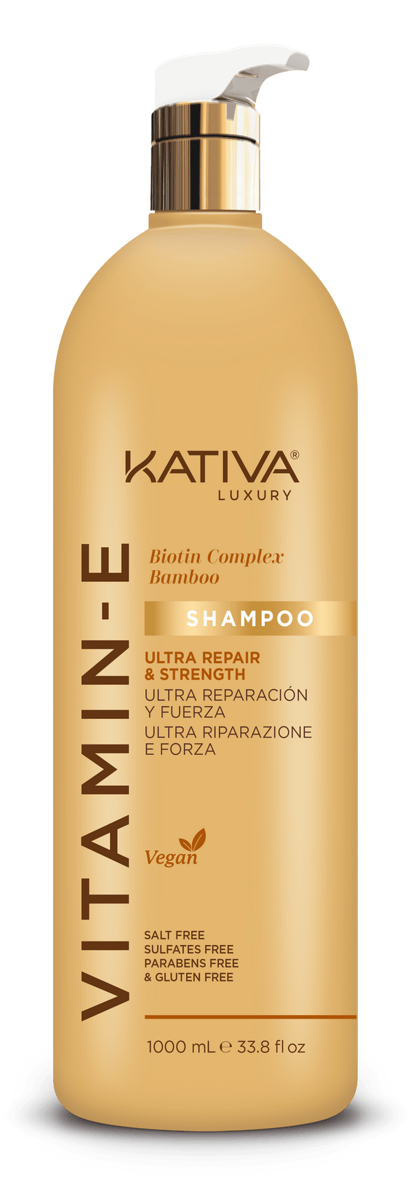 SHAMPOO VITAMIN-E 1000 ML - KATIVA