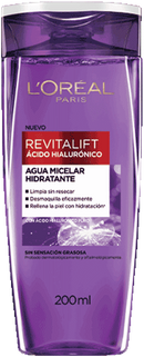 AGUA MICELAR REVITALIFT ACIDO HIALURONICO 200 ML - LOREAL PARIS