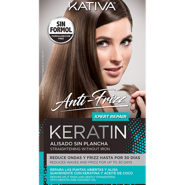 Aplicar keratina sin plancha sales