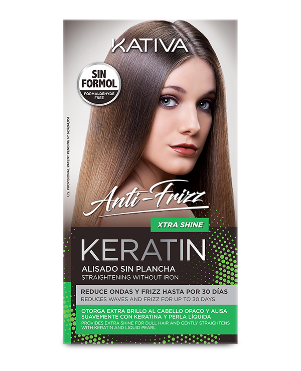 KERATIN ALISADOR SIN PLANCHA XTRA SHINE  - KATIVA