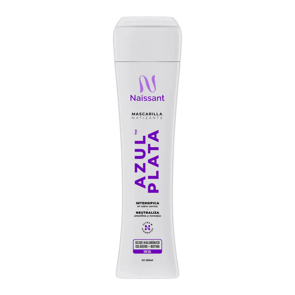 MASCARILLA MATIZANTE AZUL PLATA X300ML - NAISSANT