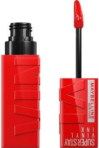 LABIAL LIQUIDO SUPERSTAY VYNIL 25 RED HOT  - MAYBELLINE