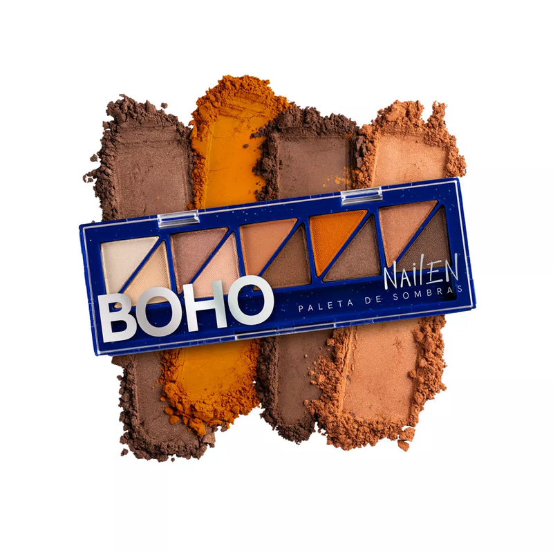 PALETA SOMBRAS  BOHO - NAILEN