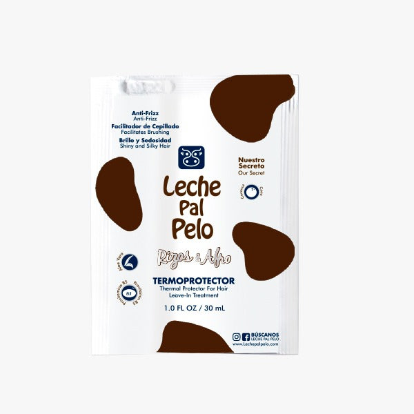 TERMOPROTECTOR PAL PELO AFRO 30ML - LECHE PAL PELO